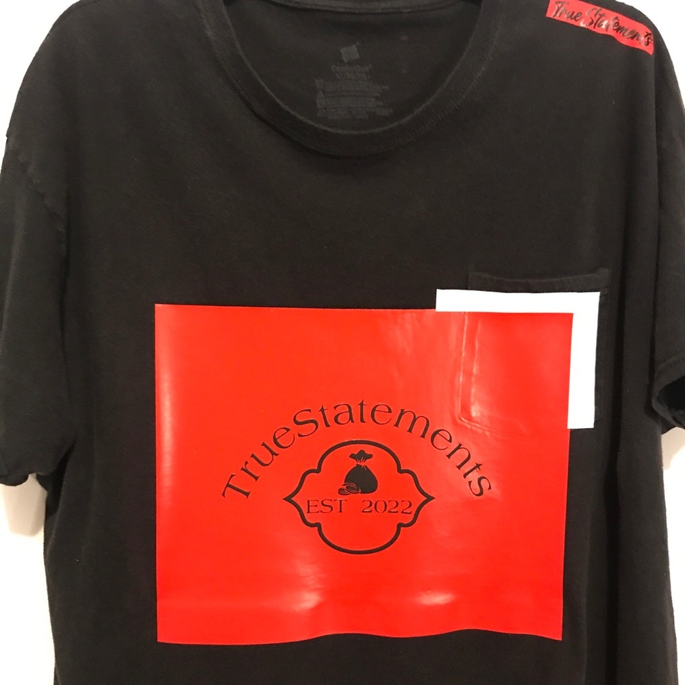 TrueStatements handmade pre-owned shirts